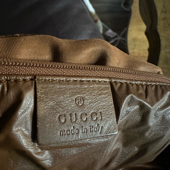 Vintage Gucci, Sherry line handbag/canvas tote. - Picture 10 of 16